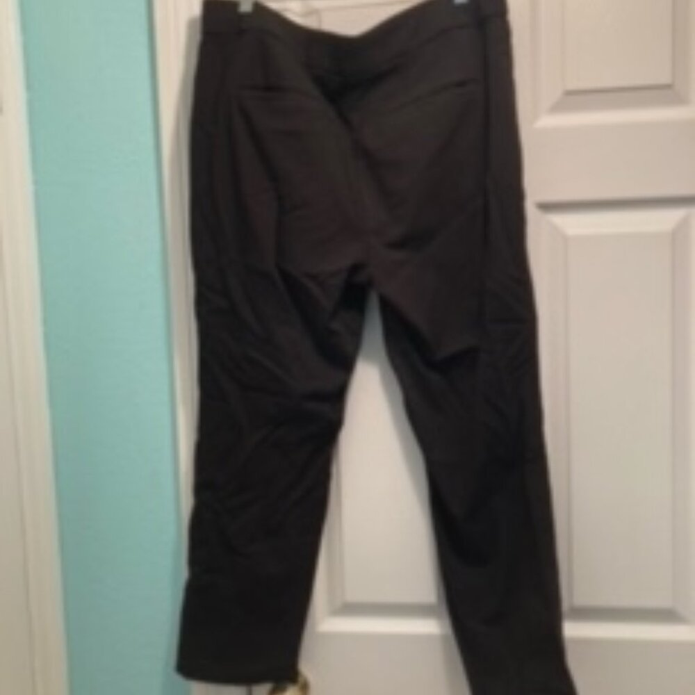 Liz Claiborne Amy Black Dress Pants 16W Short